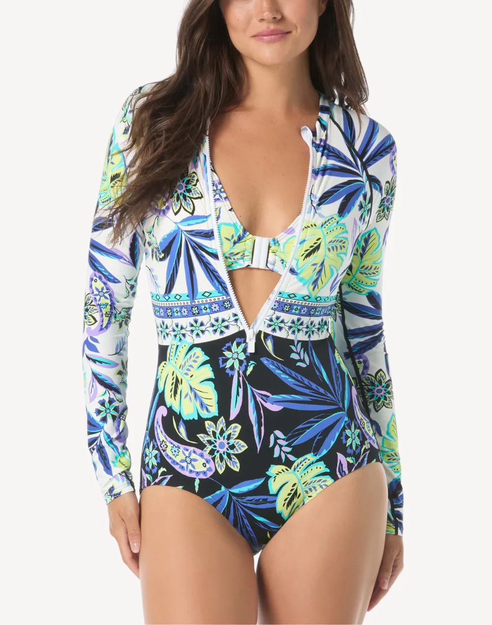 Aruba Bloom Sculpt UPF 50 Paddle Suit sold by swimco product image thumbnail 3