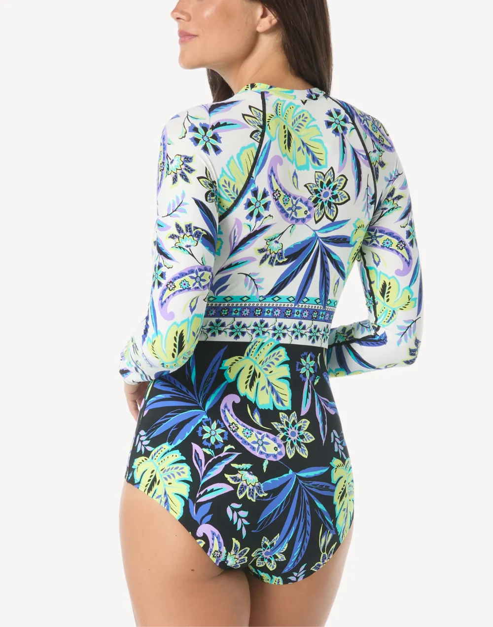 Aruba Bloom Sculpt UPF 50 Paddle Suit sold by swimco product image thumbnail 2