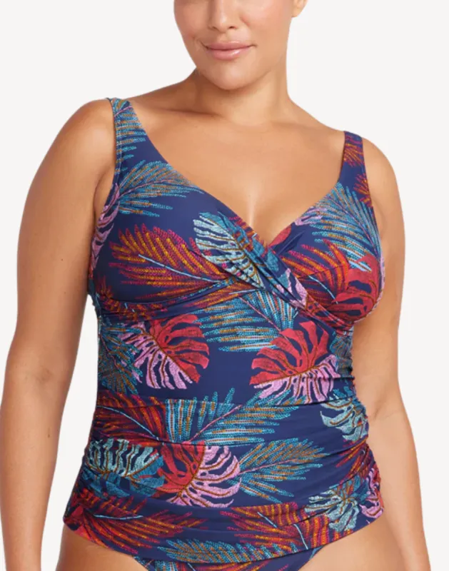 Nu Ornar Delacroix Plus Size Tankini Top sold by swimco