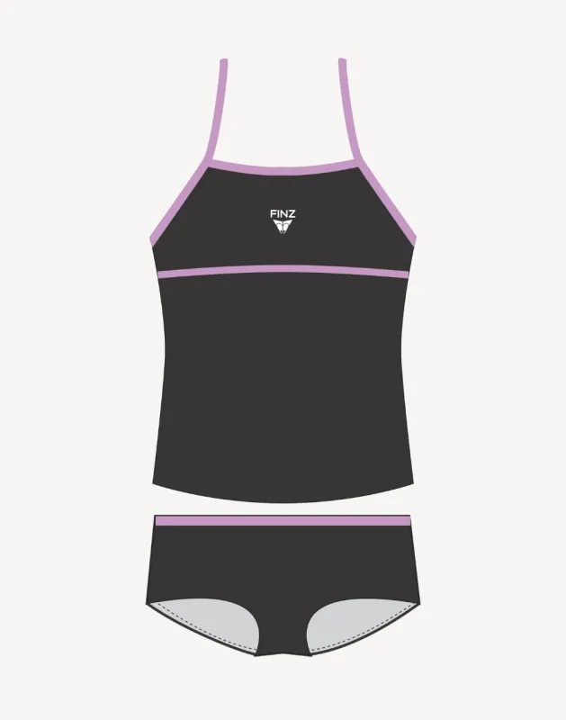 Girls Polyester Tankini Set sold by swimco