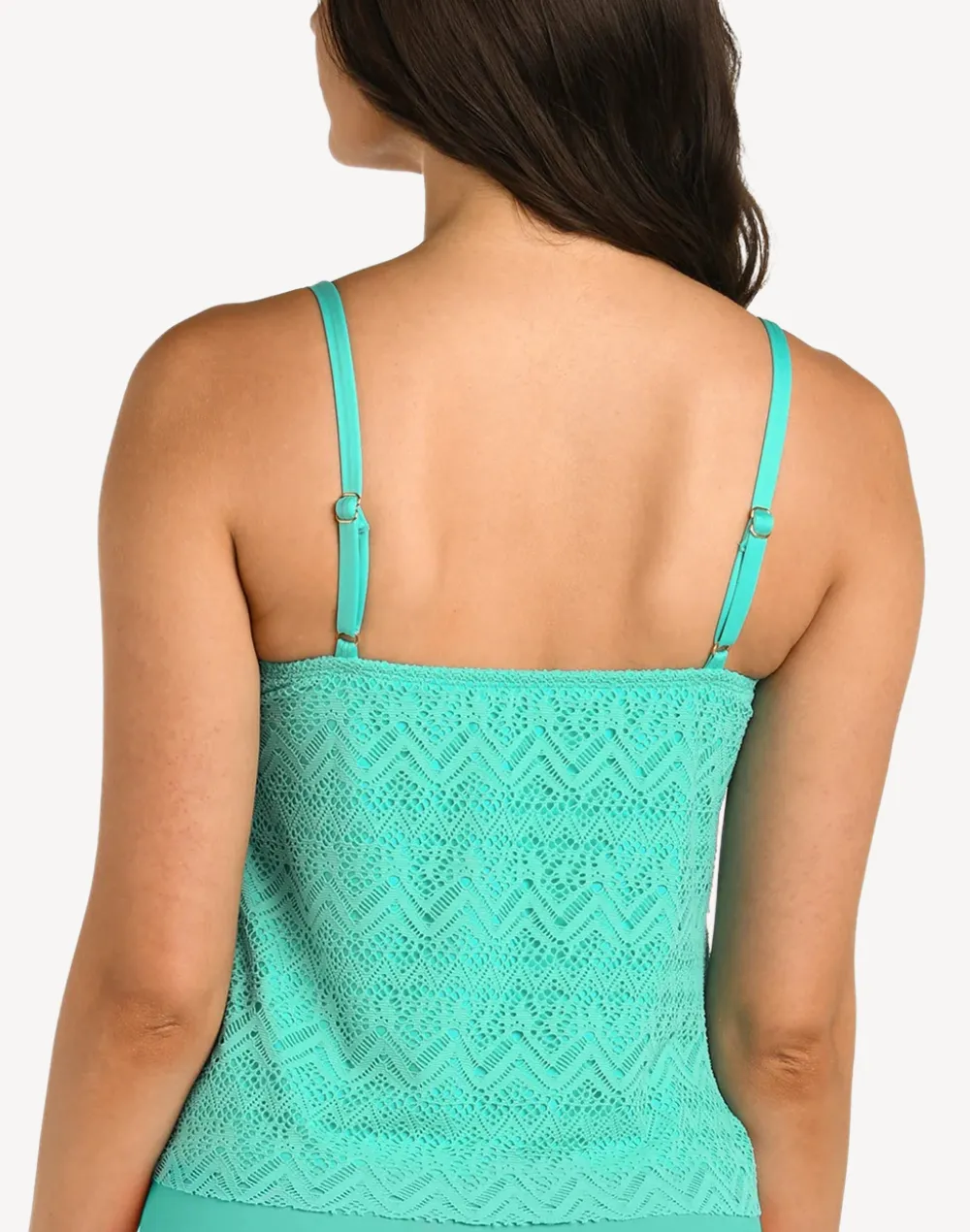 Cecily Crochet Tiered Tankini Top sold by swimco product image thumbnail 2
