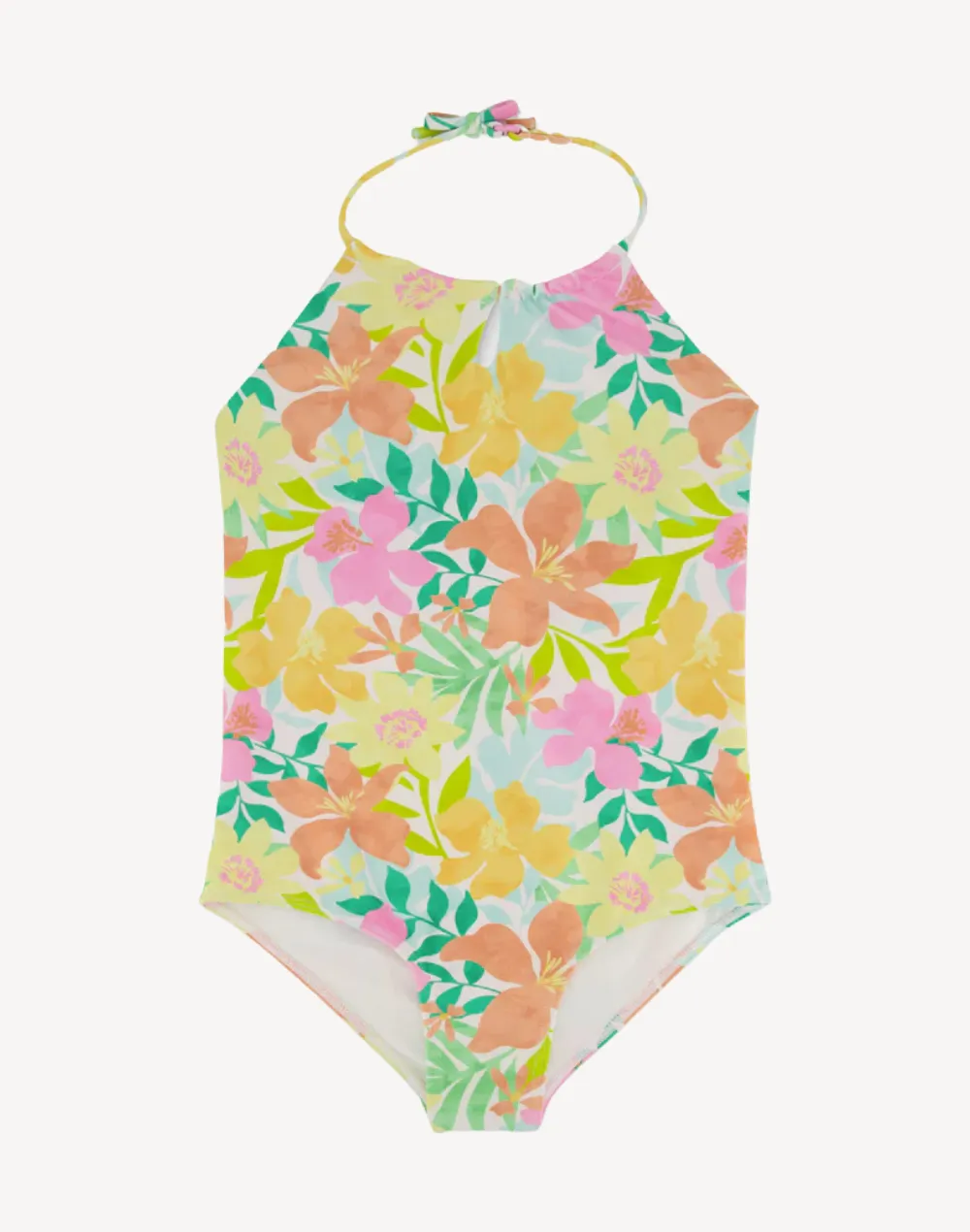 Girls Sweet Aloha High Neck One Piece sold by swimco