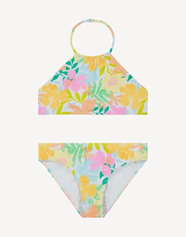 Girls Sweet Aloha Reversible Bikini Set sold by swimco