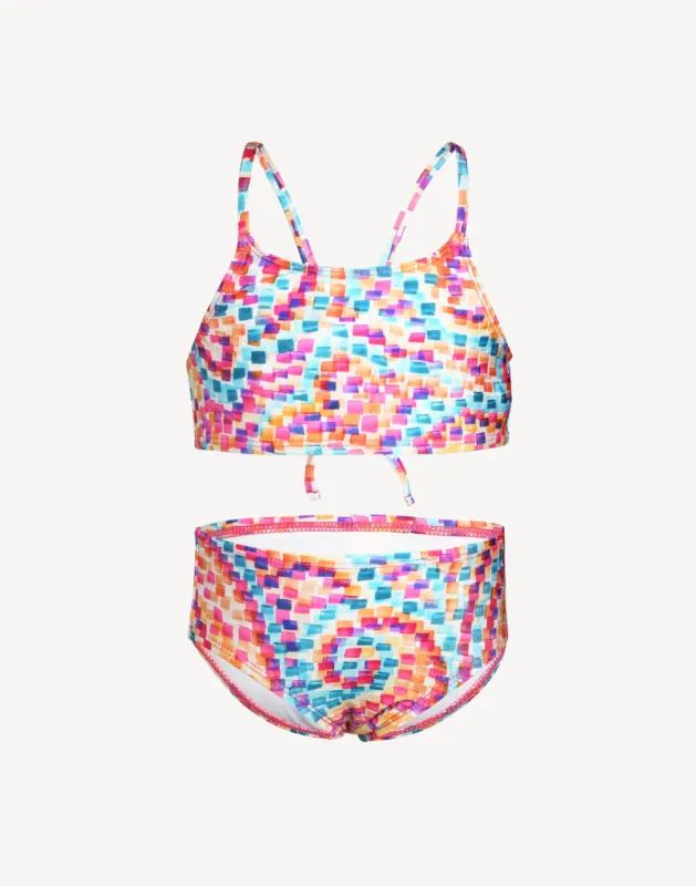 Girls Pebble Beach High Neck Bikini Set sold by swimco