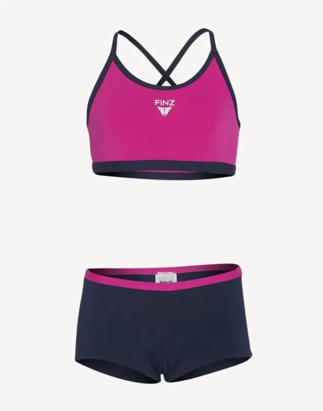 Girls Polyester Bikini Set sold by swimco