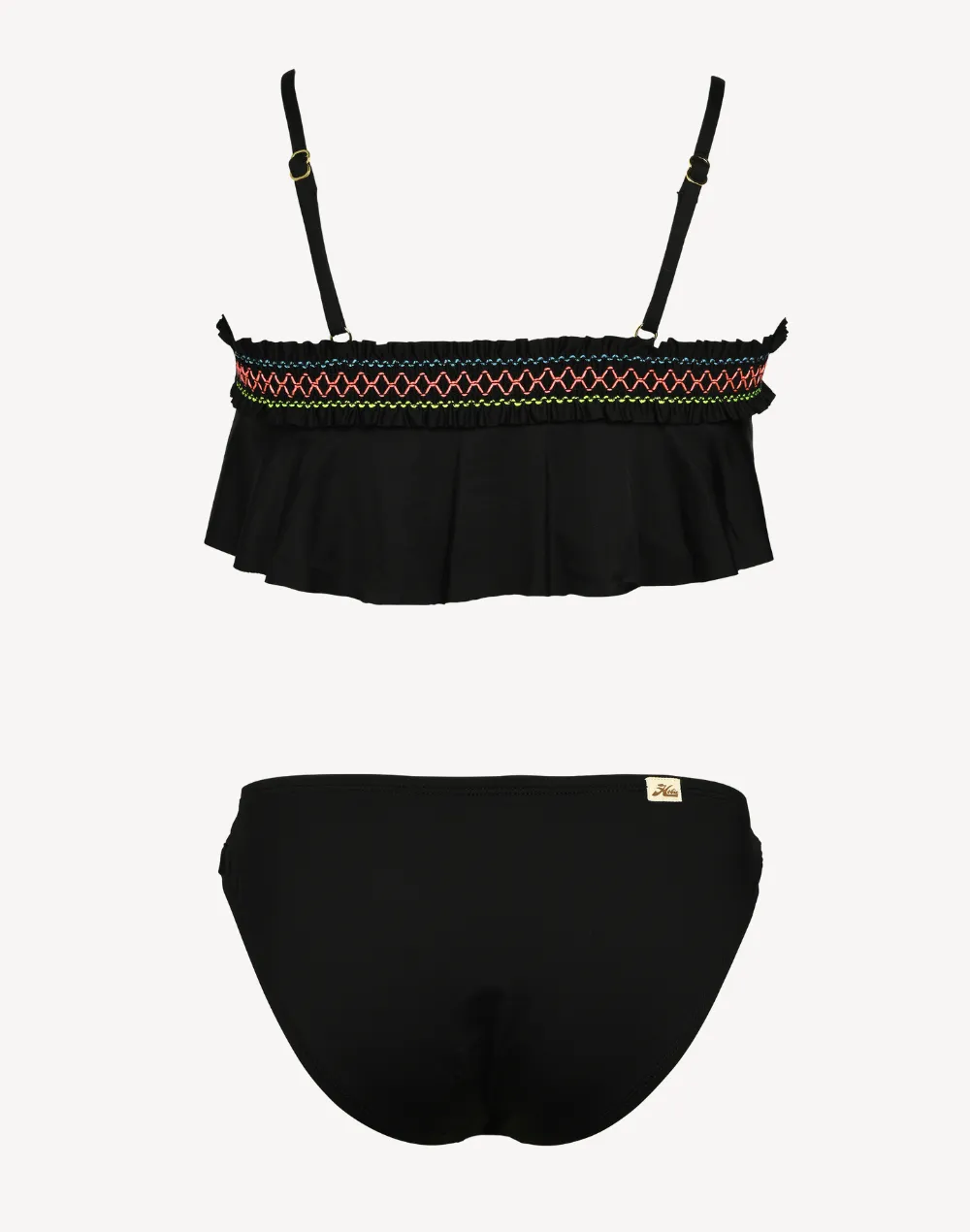 Girls Smocked Flounce Bikini Set sold by swimco product image thumbnail 2