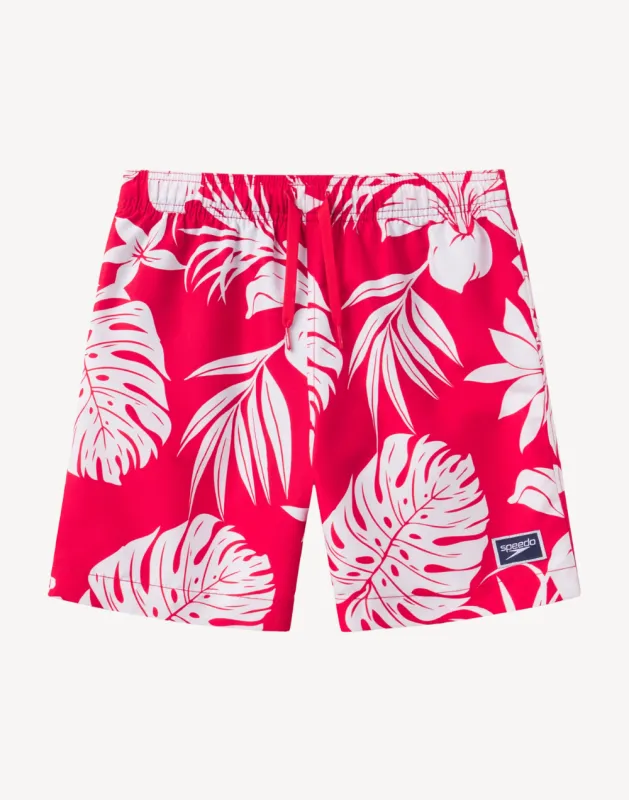 Boys Redondo Print 15" Swim Trunk sold by swimco