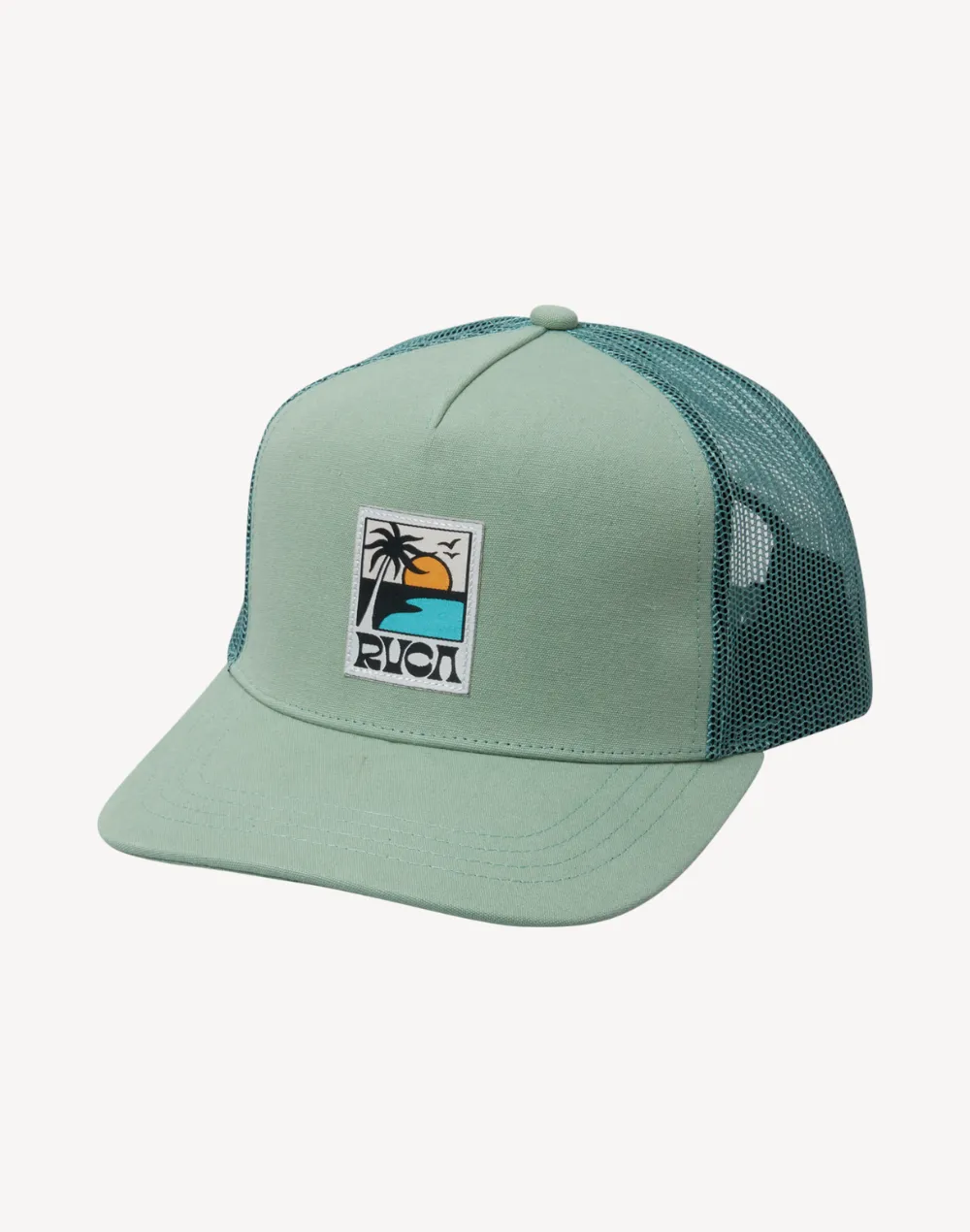 Men's Palm Set Trucker Hat sold by swimco