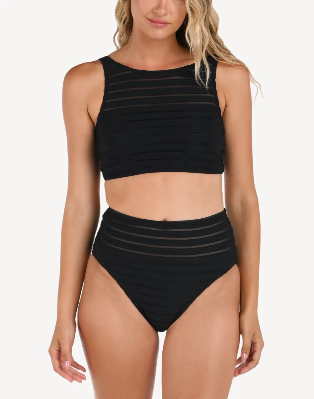 Fluid Lines High Waist Bikini Bottom sold by swimco product image thumbnail 3