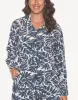 Tropic Leaves Beach Cover Up Shirt sold by swimco