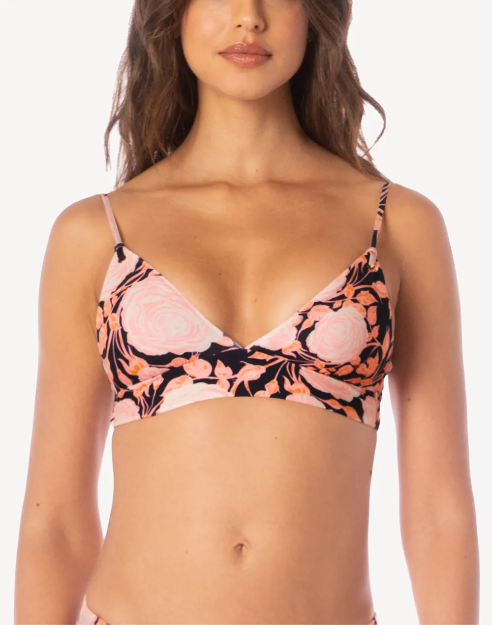 Road Trip Dancer Copilot Triangle Reversible Bikini Top sold by swimco