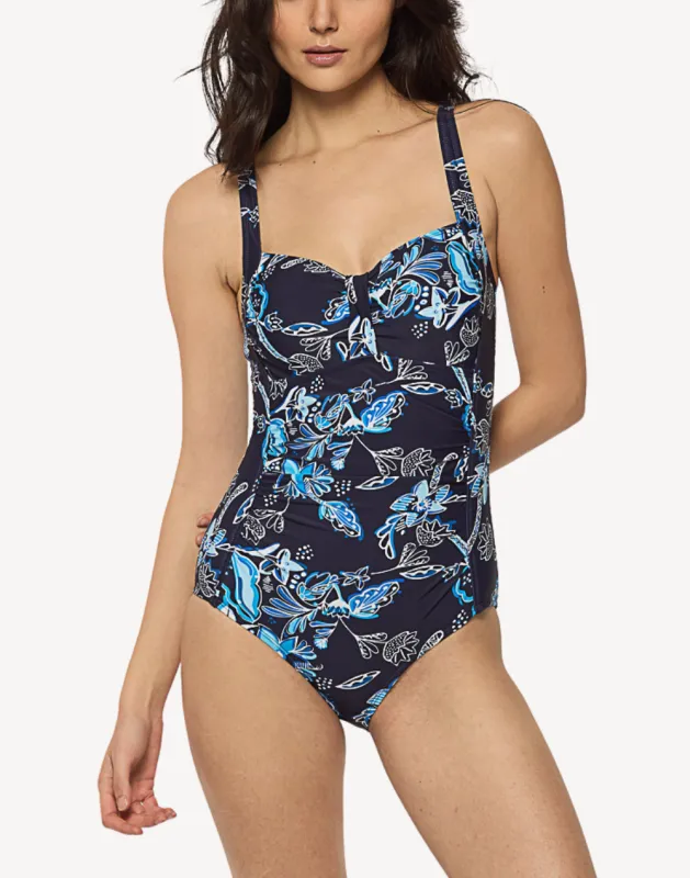 Tribe Floral D/DD One Piece Swimsuit sold by swimco