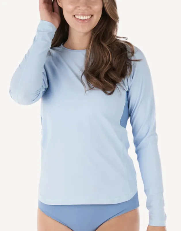 Women's Athena UPF 50 Long Sleeve Swim Shirt sold by swimco