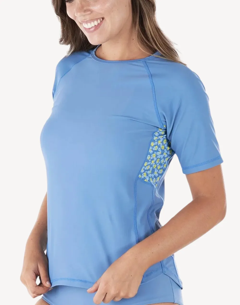 Women's Athena UPF 50 Short Sleeve Swim Shirt sold by swimco product image thumbnail 3