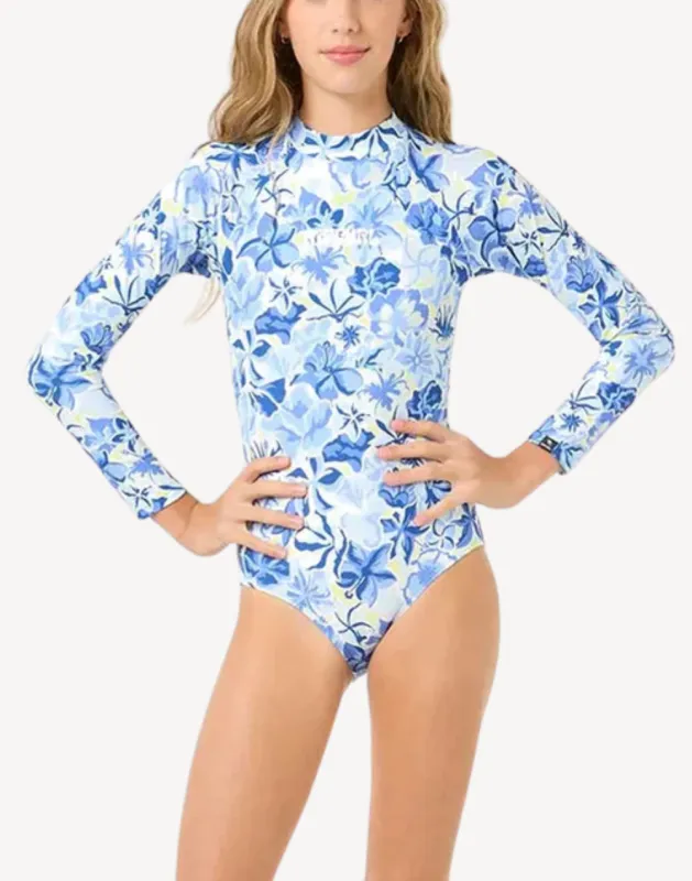 Girls Island Bliss UPF Paddle Suit sold by swimco