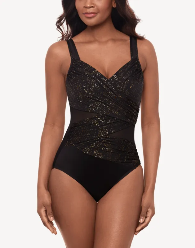 Brillante Madero One Piece Swimsuit made by Miraclesuit