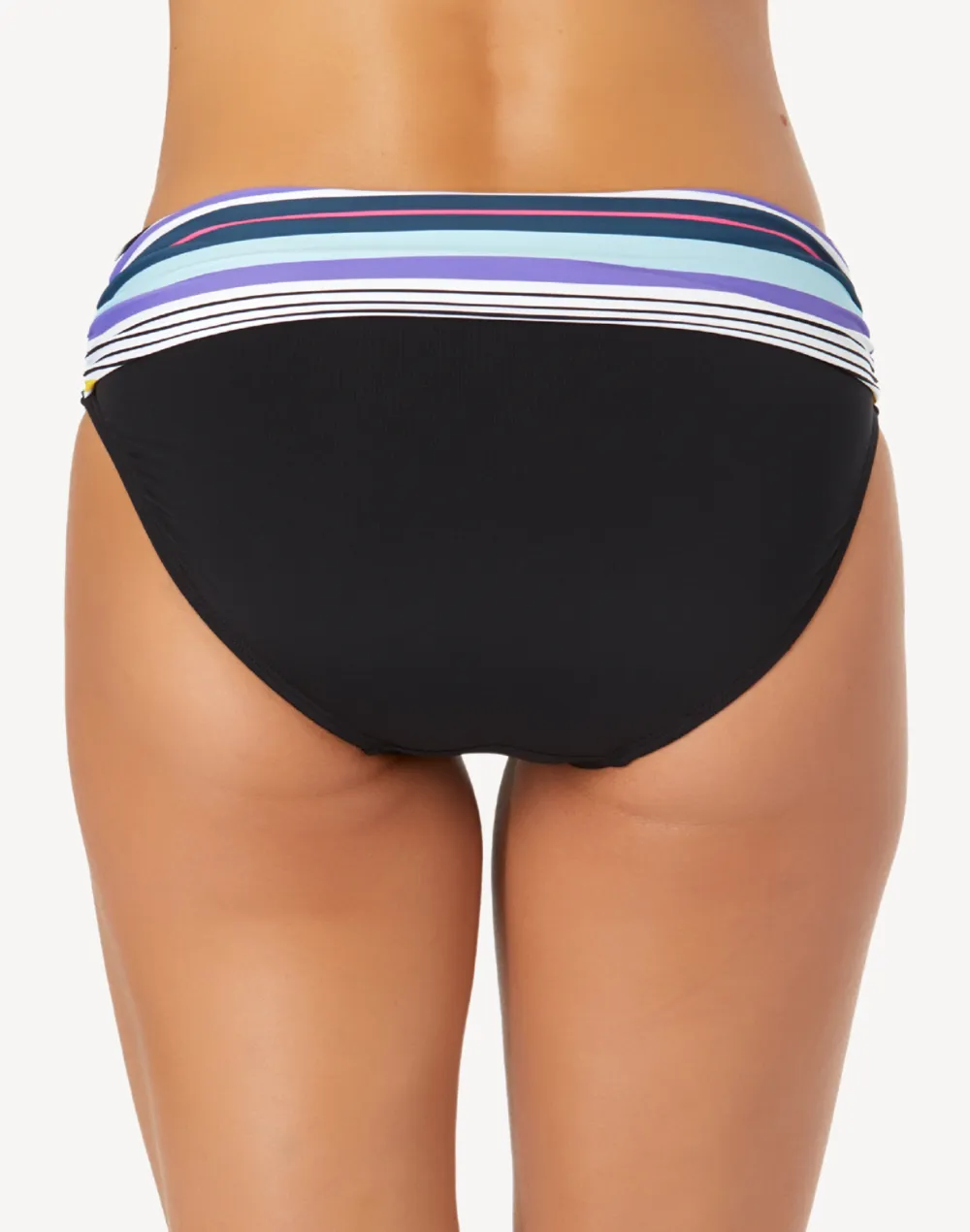 Barcode Stripe Foldover Bikini Bottom sold by swimco product image thumbnail 2