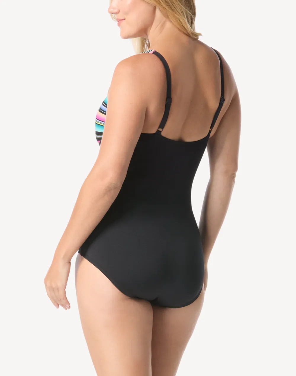 Sunrise Burst High Neck D Cup One Piece sold by swimco product image thumbnail 2
