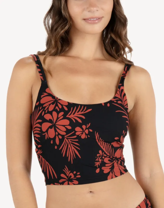 Hidden Tropical Tankini Top sold by swimco