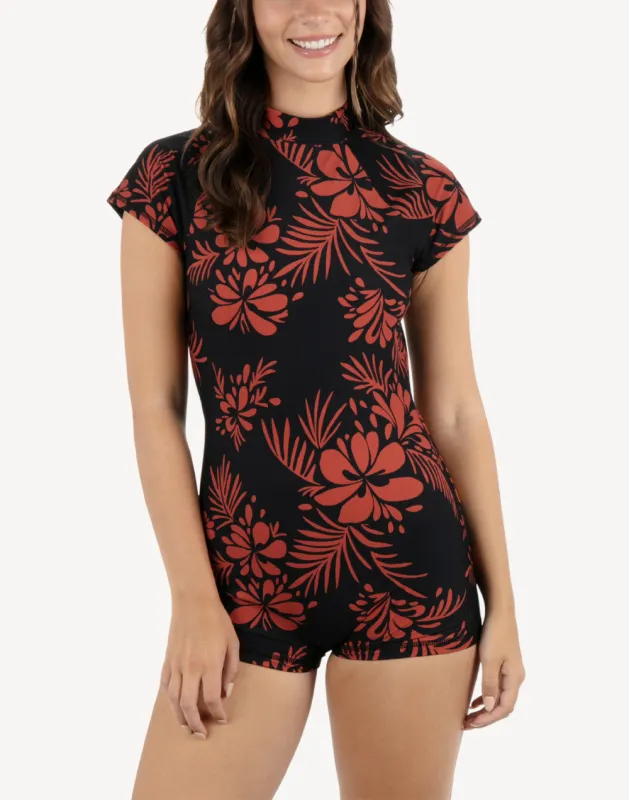 Hidden Tropical UPF 50 Surf Suit sold by swimco