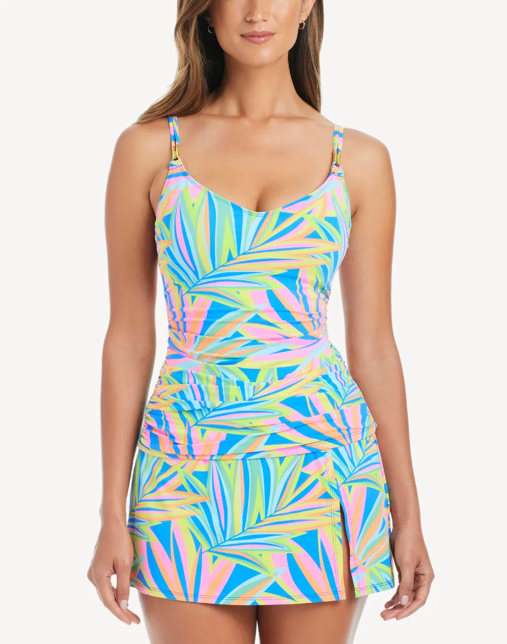 On The Bright Side Scoop Neck Tankini Top sold by swimco product image thumbnail 3