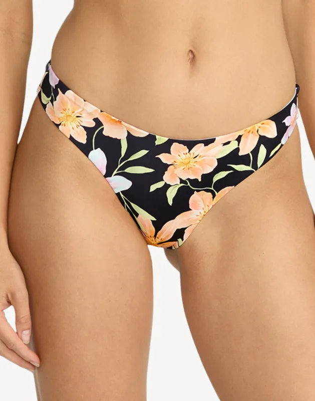 Twin Sol Reversible Lowrider Bikini Bottom sold by swimco