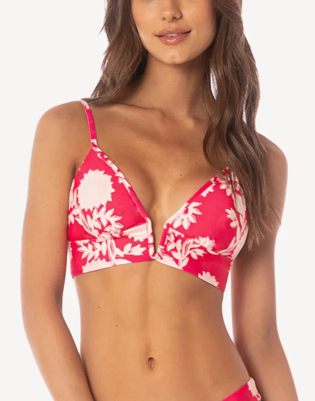 Candy Flowery Parade Bikini Top sold by swimco