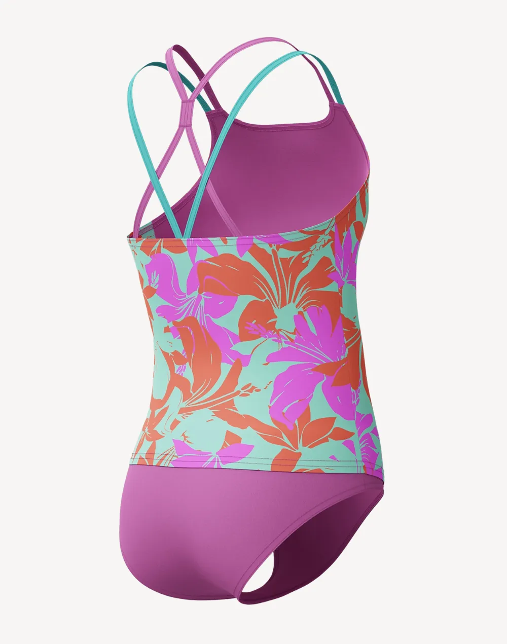 Girls Print Tankini Set sold by swimco product image thumbnail 2