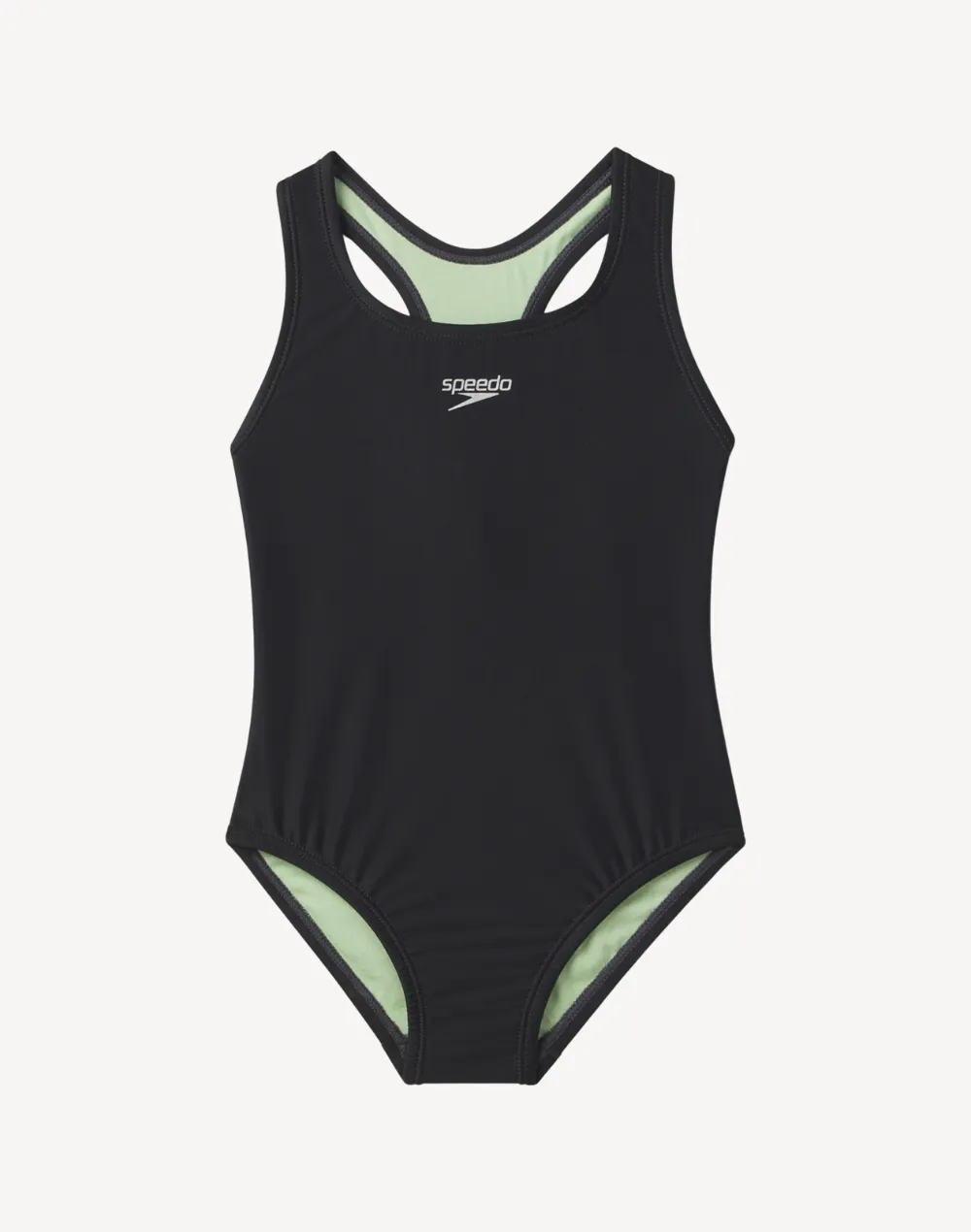 Girls Solid Racerback One Piece sold by swimco