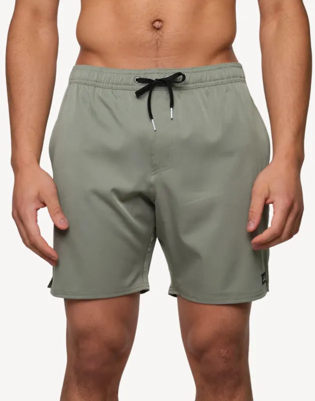 Solid 17" Swim Trunk sold by swimco