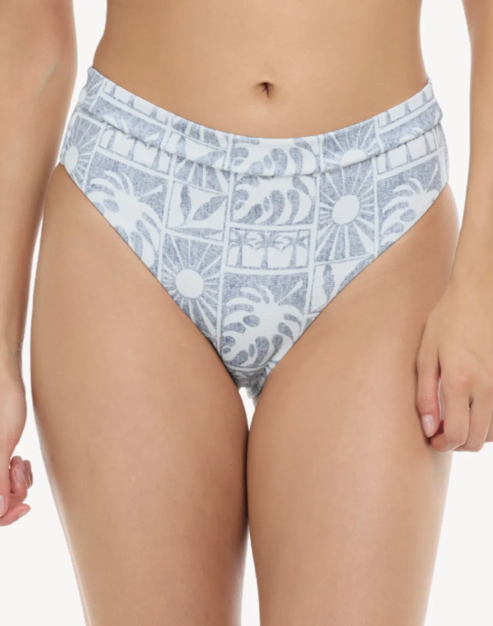 Serene Marlee High Waist Bikini Bottom sold by swimco