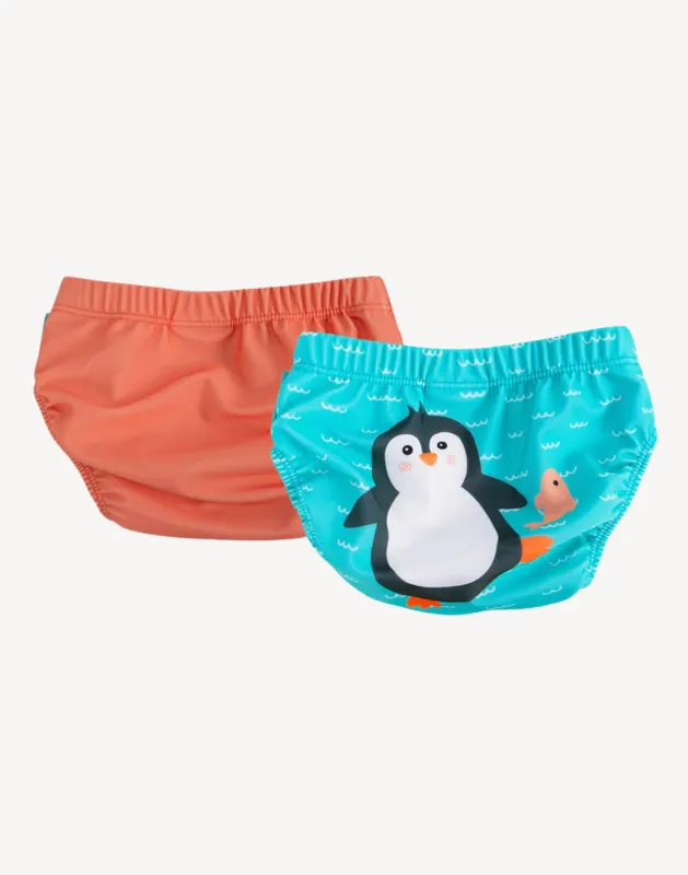 2 Pack Reusable Swim Diaper sold by swimco
