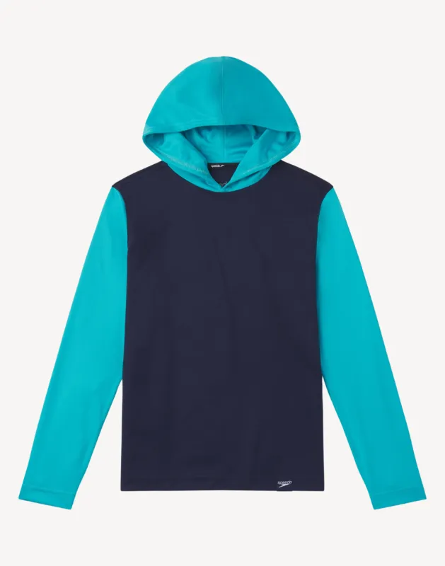 Boys Hooded Swim Tee sold by swimco