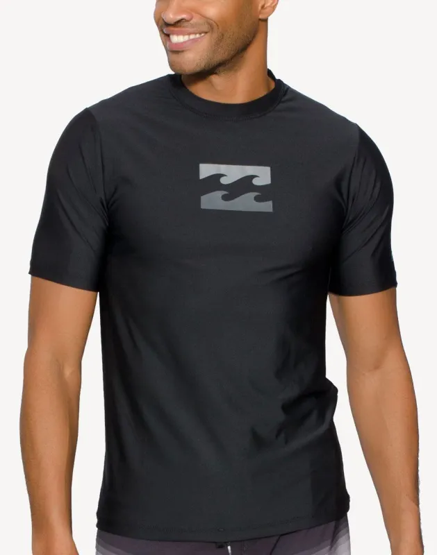 Men's All Day Wave Loose Fit Short Sleeve UPF 50 Swim Shirt sold by swimco