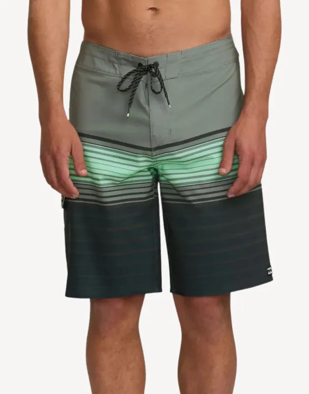 All Day Stripe Pro 20" Boardshort sold by swimco