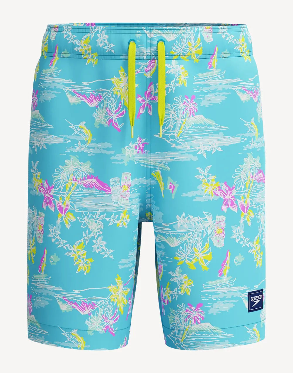 Boys Print Redondo 15" Swim Trunk sold by swimco