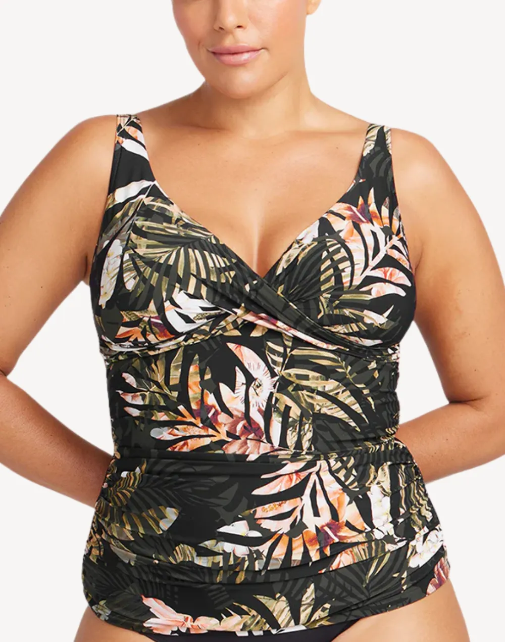 Neo Du Palmis Delacroix Plus Size Tankini Top sold by swimco