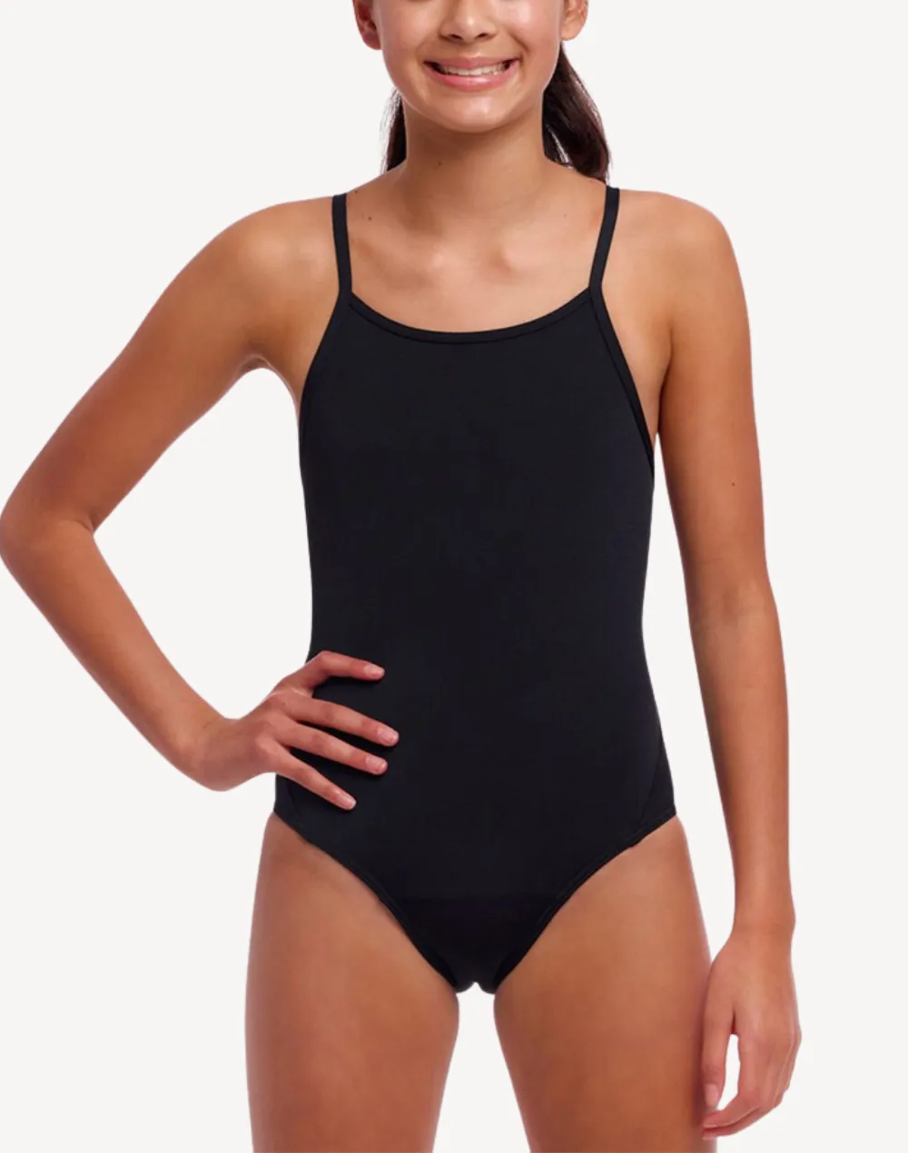 Girls Diamond Secure Period One Piece Swimsuit sold by swimco