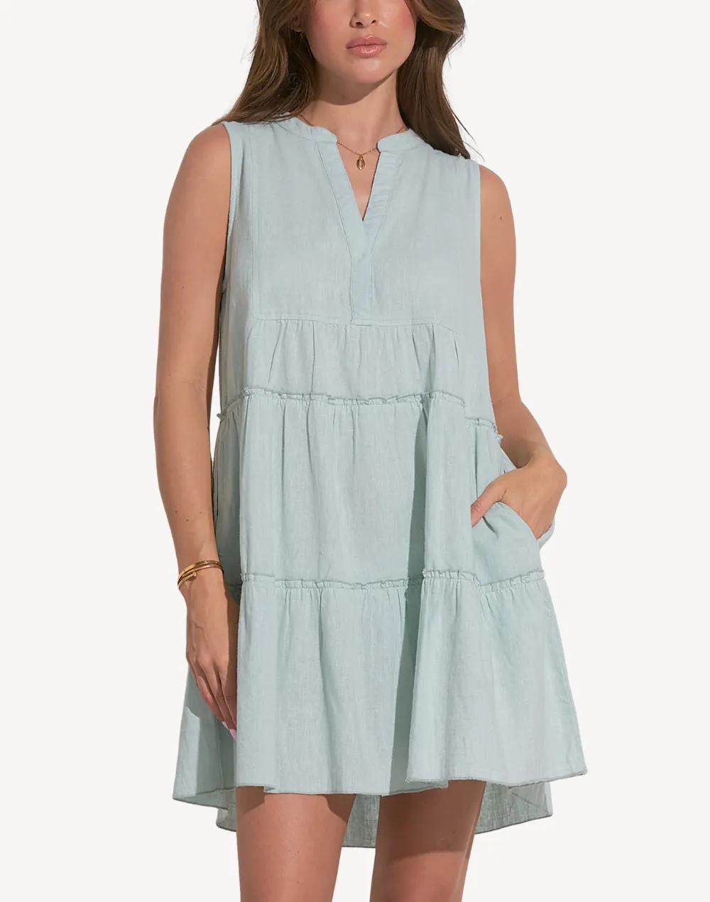 Perry A Line Short Dress sold by swimco