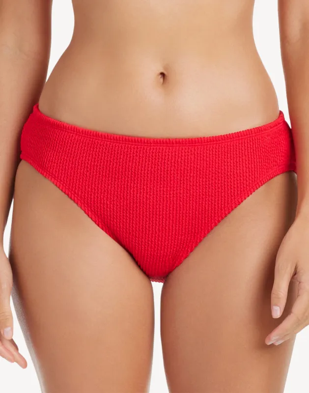 Pucker Up Basic Hipster Bikini Bottom sold by swimco