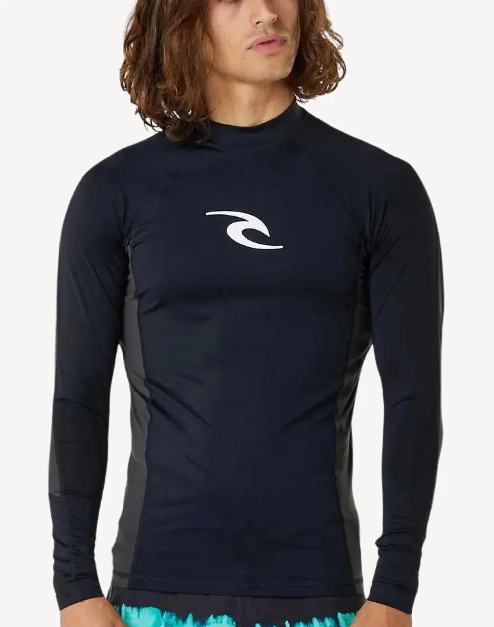 Men's Waves UPF 50 Long Sleeve Rashguard sold by swimco
