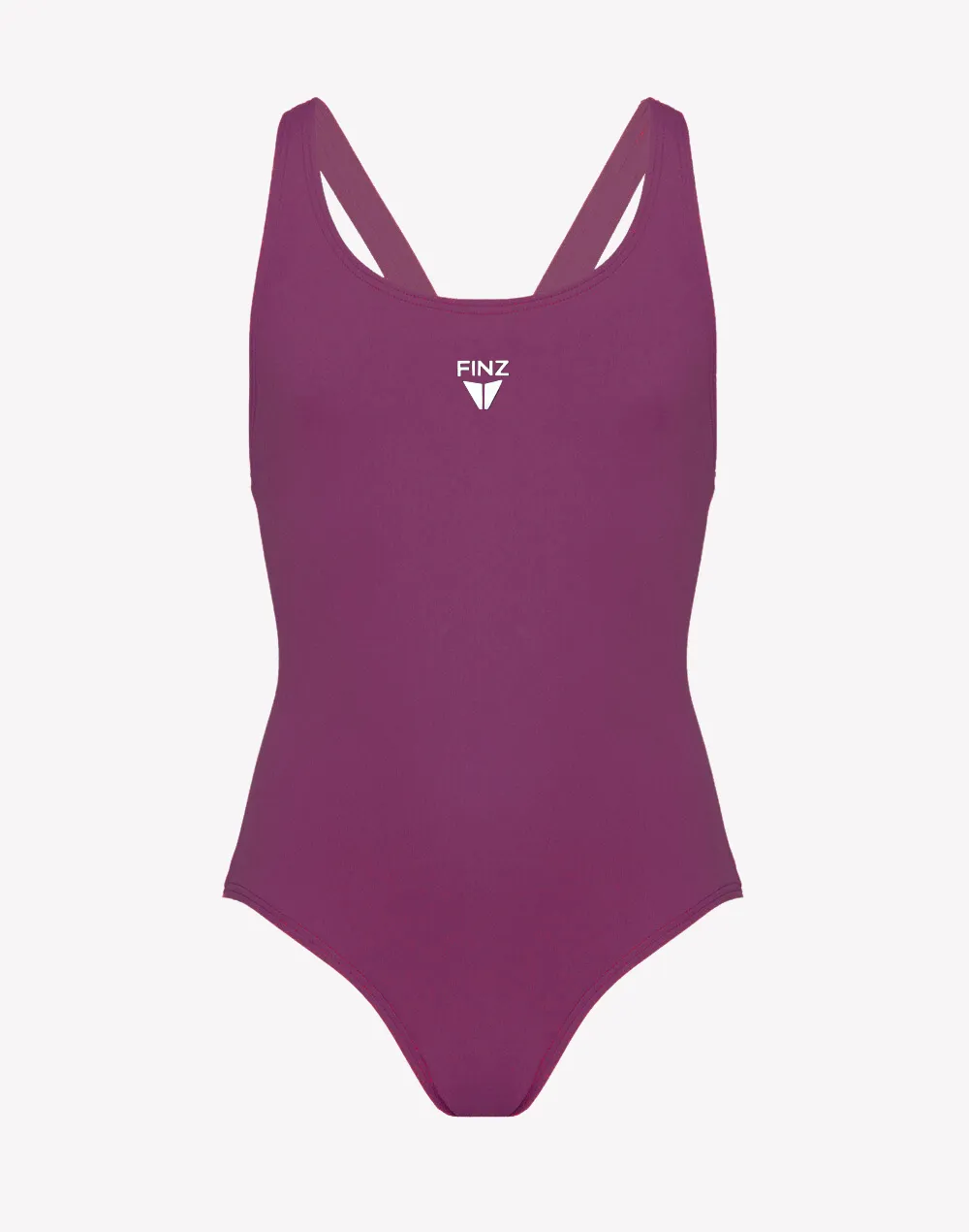 Girls Finz Solid Vaporback Polyester One Piece sold by swimco