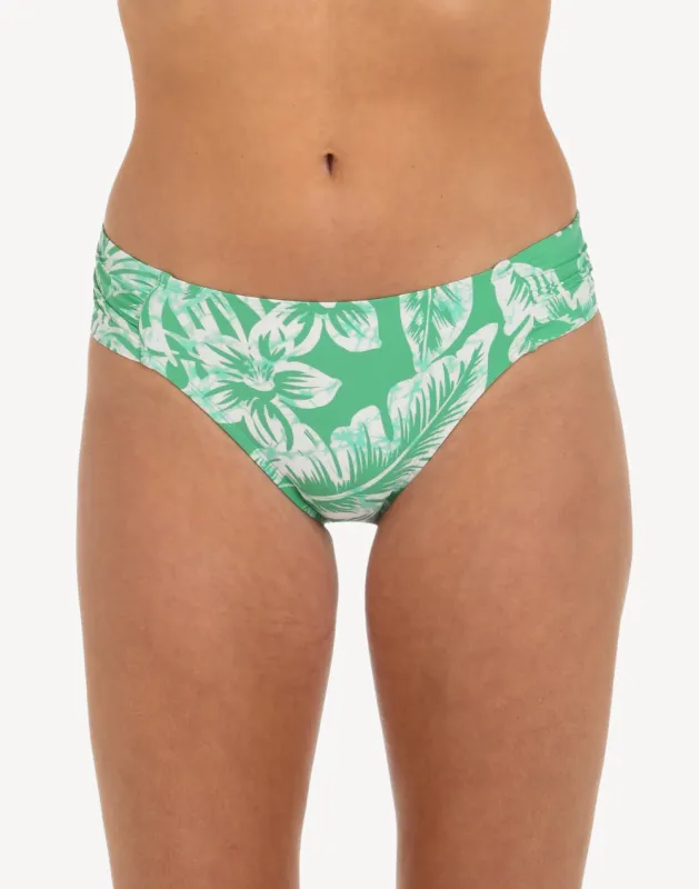Batiki Balinese Side Shirred Hipster Bikini Bottom sold by swimco