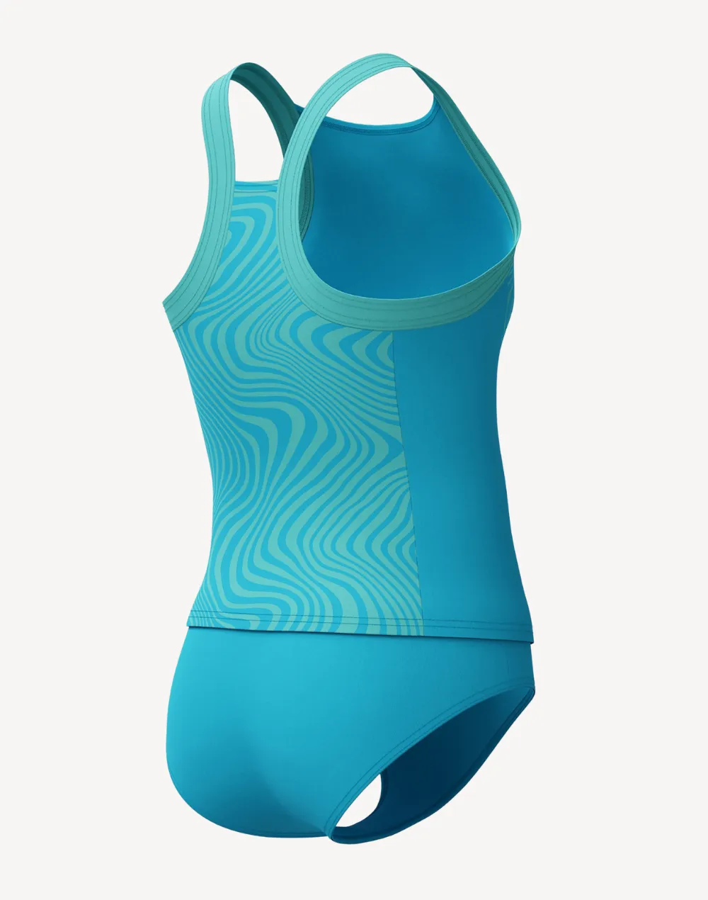 Girls Aloha Swirl Tankini Set sold by swimco product image thumbnail 2