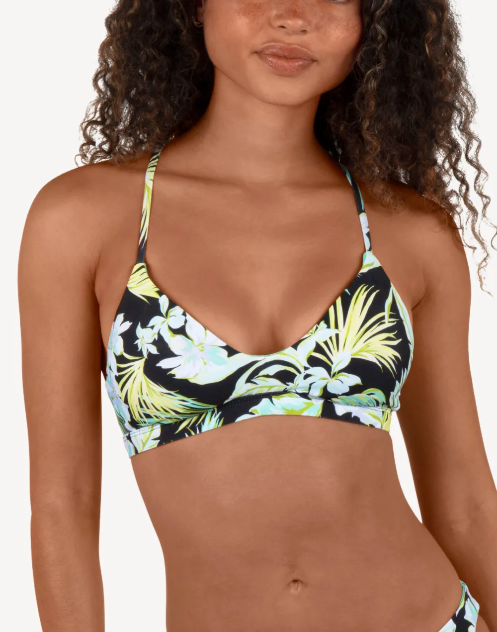 Tropic Escape Adjustable Bikini Top sold by swimco