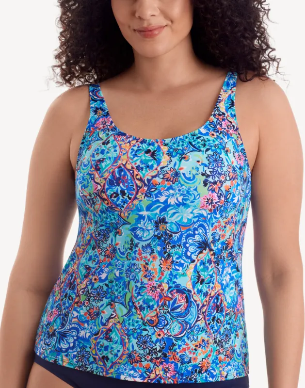 Bombay Basic Mastectomy Tankini Top sold by swimco