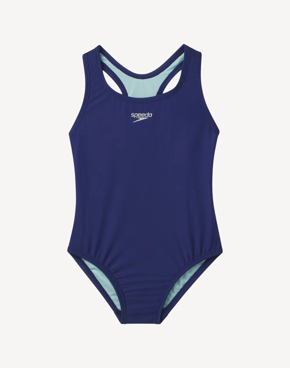 Girls Solid Racerback One Piece sold by swimco