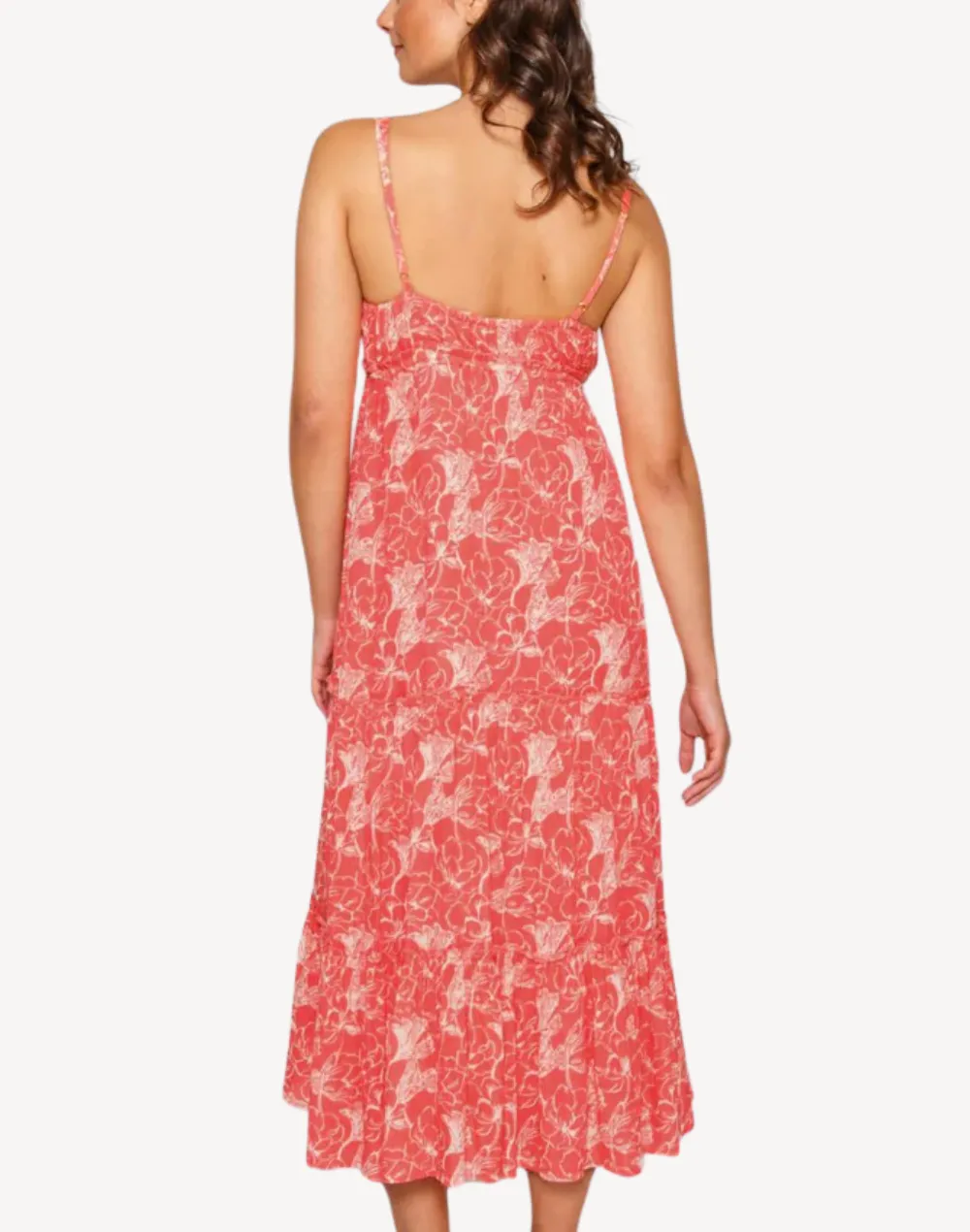 Bloom Tiered Midi Dress sold by swimco product image thumbnail 2