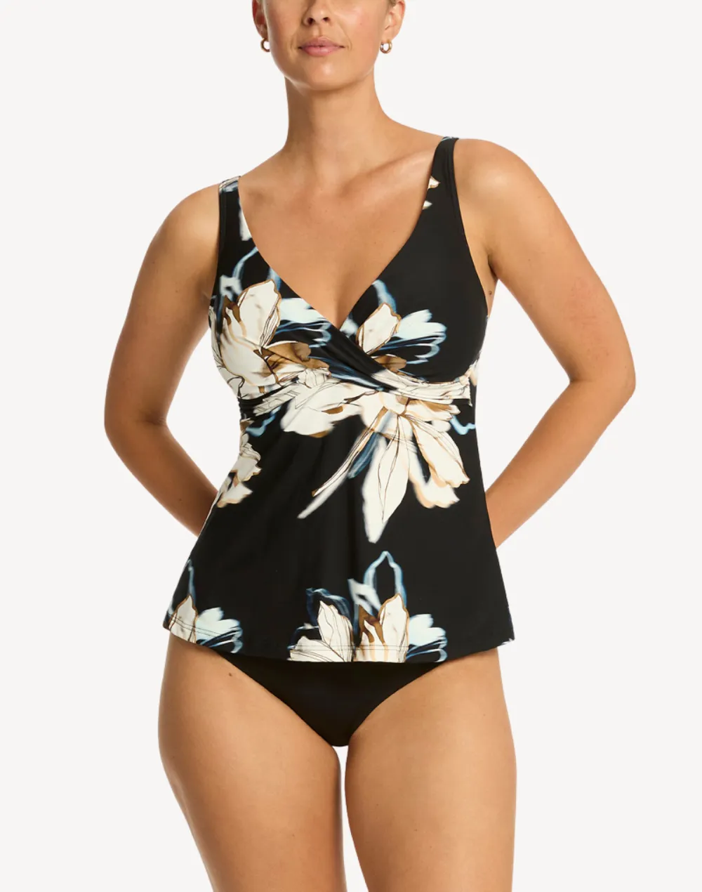 La Luna Cross Front Swing Tankini Top sold by swimco product image thumbnail 3