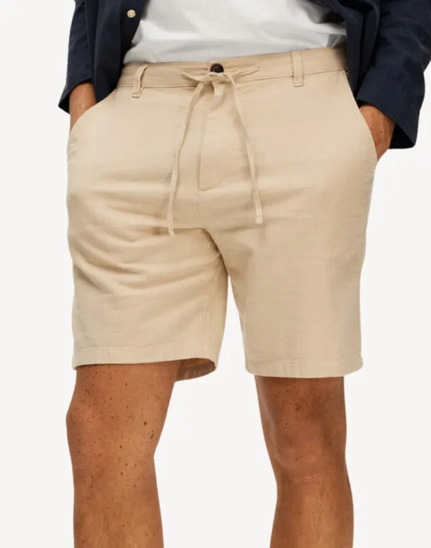 Brody Linen Blend Shorts sold by swimco